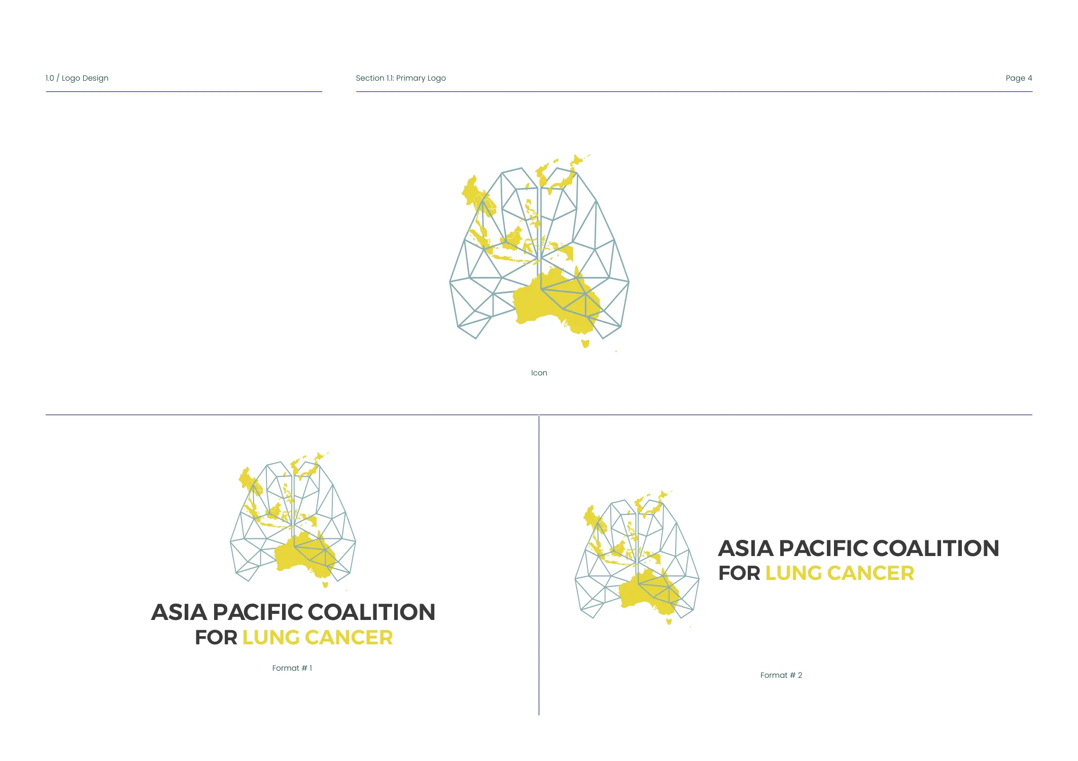 Asia Pacific Coalition for Lung Cancer brand identity 5